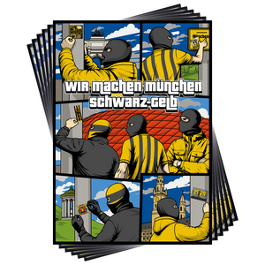 München ist Schwarz-Gelb | 30 stk.